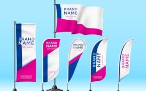 طراحی پرچم برای رویدادها