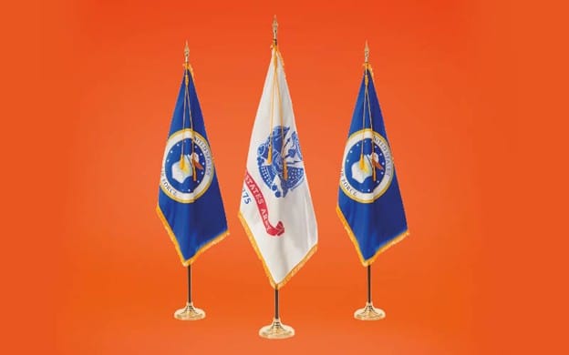 انواع پرچم تشریفاتی و کاربرد آن