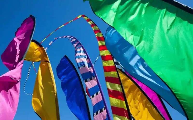 انتخاب پارچه مناسب برای پرچم